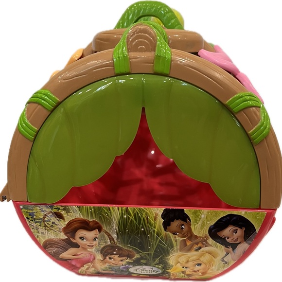 Disney Faeries Tinker Belle Carrying Case with Handle and Dress - Picture 2 of 11